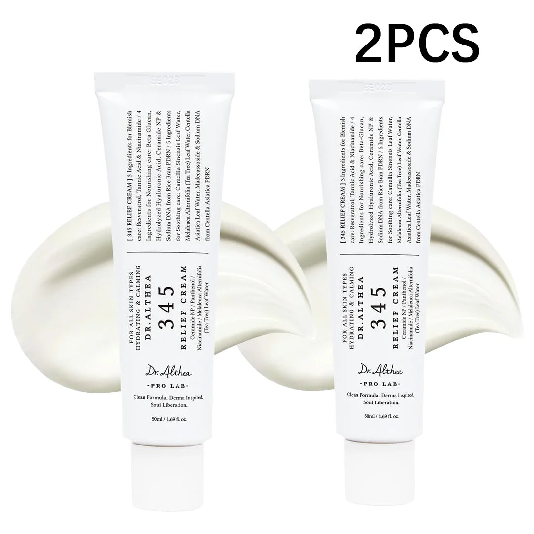 Crème Relief 345 - Solution Anti-Âge et Anti-Acné