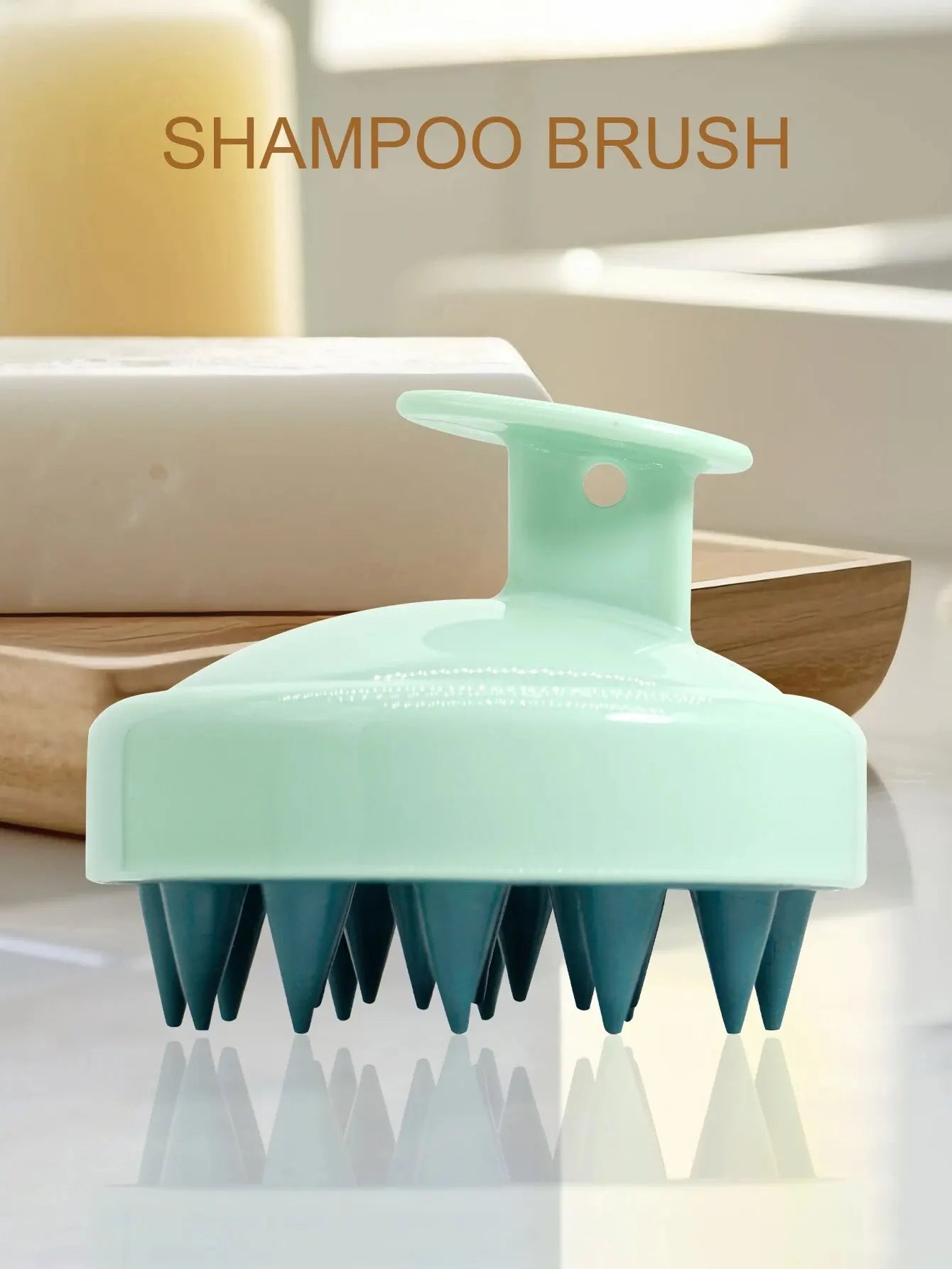 Vue détaillée vert menthe