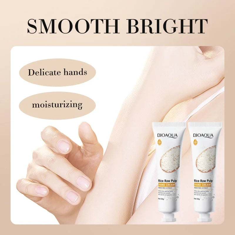 Crème Mains au Riz - Hydratation Intense 30g