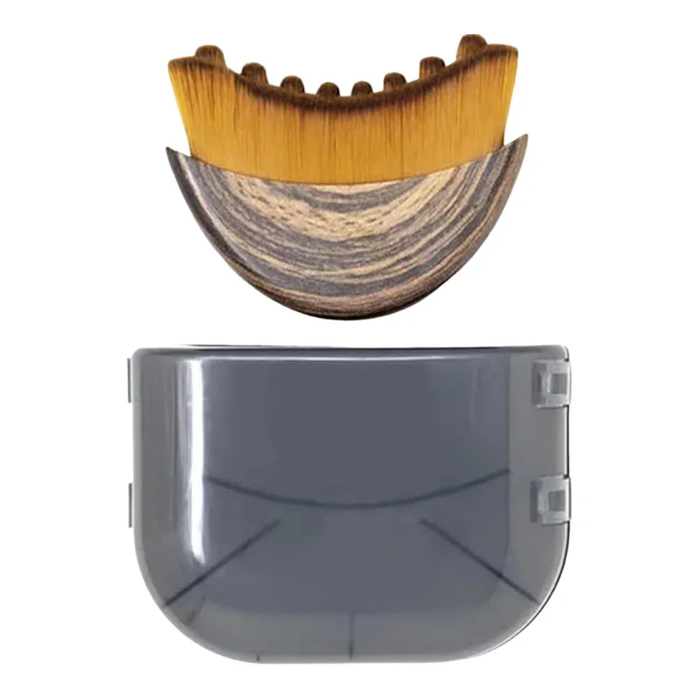 Brosse de Contour Lymphatique - Sculptage Visage & Menton